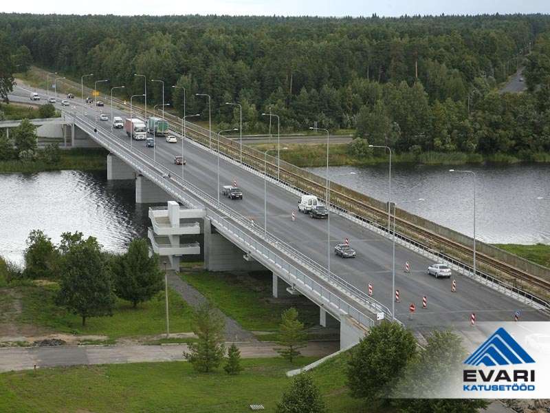 Papiniidu sillla hüdroisolatsioon Pärnumaal