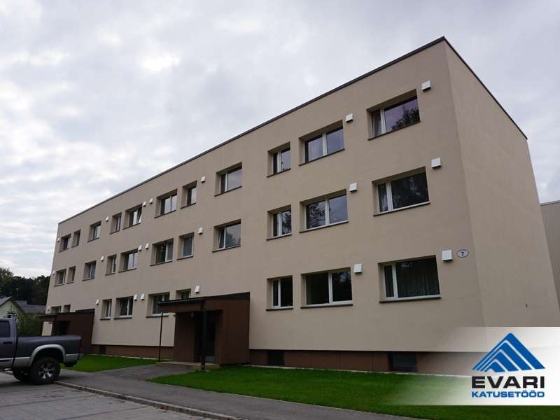Lamekatuse renoveerimine Elvas Puiestee 7