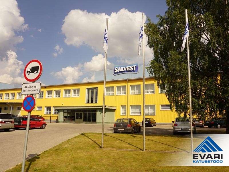 Salvest AS lamekatuste ehitamine Tartus