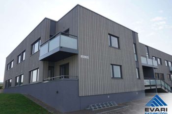 Lamekatusetööd Tartus kortermajal Ladva 3a - OÜ Evari Ehitus Lamekatusetööd Tartus kortermajal Ladva 3a