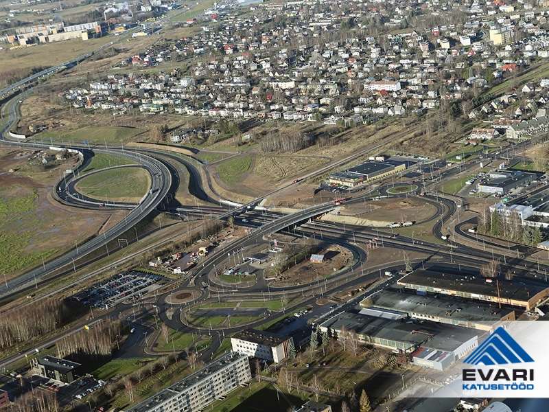Hüdroisolatsioonitööd Tartu Idapoolse ringtee I ehitusala Võru tänava viaduktid ja ringtee ristmikul