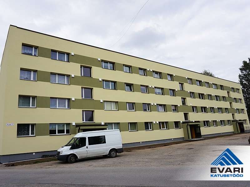 Kortermaja remont Tartumaal - lamekatusetööd, katuste renoveerimine