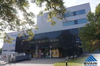 Tartu kohtumaja laekatuse rekonstrueerimine - OÜ Evari Ehitus Tartu kohtumaja katuse rekonstrueerimine