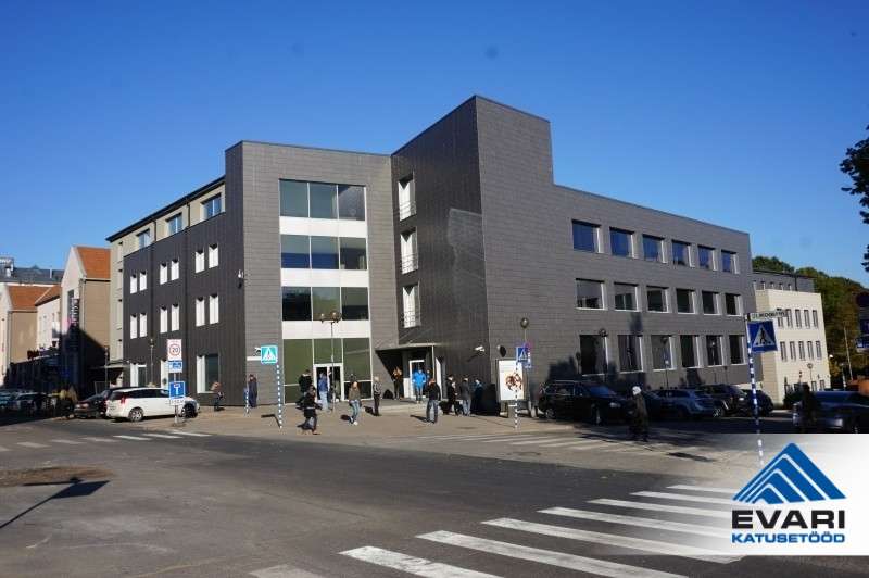 Playtech Estonia OÜ katuse remont Tartus bituumenrullmaterjalist lamekatusel