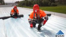 Ühenduskohtade teipimine PVC katuste ehitamine - OÜ Evari Ehitus