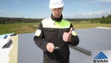 Katse tulemus suurepärane PVC katuste ehitamine - OÜ Evari Ehitus