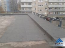 Ehitati uus parapett parapett