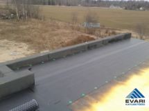 Bituumenrullmaterjali kinnitus lamekatusel bituumenrullmaterjali kinnitus lamekatusel