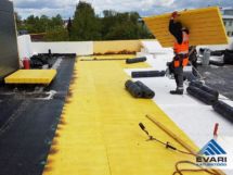 Lamekatuse soojustustööd Tartus Riia 16 Lamekatuse soojustustööd Tartus Riia 16