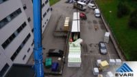 Materjali tõstmine Tartu kohtumaja rekonstrueerimine - OÜ Evari Ehitus