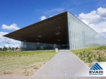 Eesti Rahva Muuseum (ERM) katusepollarid Tartus Eesti Rahva Muuseum (ERM) katusepollarid Tartus