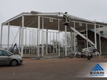 Katuse kandva profiilpleki paigaldus katuse kandva profiilpleki paigaldus